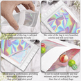 thumbnail image 2 of 300 Bolsas Stand Up Pouch De Plastico Holográficas 10.5*15cm Xtellar blanco, 2 of 3