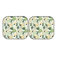 thumbnail image 7 of Fotbe Hawaiian Style 2-Piece Car Windshield Sun Shade | Sun Blocker for Car Windshield | Foldable Automotive Interior Accessories for Sun Protection-, 7 of 7