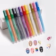 thumbnail image 2 of Rotuladores para uñas en 12 colores. Rotuladores finos de gel para manicura. Plumas de punta fina para pintar las uñas. 12 ml, 2 of 8