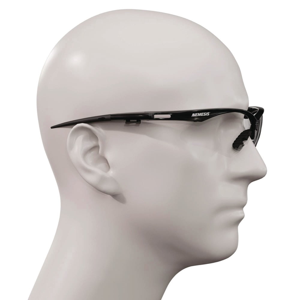 Ansell 55401 V30 Nemesis VL Safety Glasses - Black Frame/Clear Lens (12/Carton)