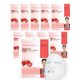 thumbnail image 1 of Mascarilla facial DERMAL Esencia de colágeno de fresa 23 ml x 10, 1 of 7