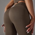 thumbnail image 5 of WILLBEST Pantalones de Yoga de Punto de Cintura Alta Sin Costuras para Mujer, para Correr, Fitness Y Entrenamiento, Mallas Cómodas, Elásticas, Suaves Y Transpirables. Grande, 5 of 5
