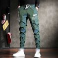 thumbnail image 3 of Pantalones cargo Harem para hombre, pantalones de moda Y2k Hip Hop, senderismo, calle, verano, exterior, los más baratos, pantalones de chándal apilados de algodón, pantalones emo para hombre, 3 of 5