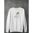 thumbnail image 3 of Petite Chien I Sweatshirt Men -June Erica Vess Designs, Male x-Large, 3 of 4