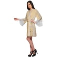 thumbnail image 2 of Moomaya Printed Bridesmaid Robes Short Bride Getting Ready Dress Loungewear, 2 of 6
