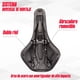 thumbnail image 5 of Asiento para bicicleta BMX WL-3478 Mariluz Negro Gris, 5 of 7
