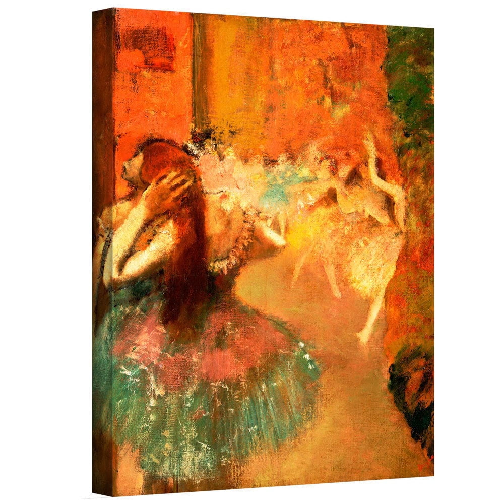 ArtWall Edgar Degas "Ballet Scene" Gallery-wrapped Canvas