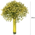 thumbnail image 5 of HAOSHICS Artificial Gypsophila Flowers, Real Touch Gypsophila Flowers Bouquet, Nature Fake Gypsophila Bunch for Table Centerpieces Home Office Shop Garden Wedding Party Decor (Yellow), 5 of 5