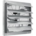 thumbnail image 1 of 24in Shutter Exhaust Fan Aluminum Wall Mounted Shutter Exhaust Fan 3500 CFM 1500 RPM High Speed Low Noise Automatic Shutter Attic Fan Ventilation and Cooling, 1 of 7