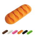 thumbnail image 4 of braveheart Silicone Cable Winder Desktop Management Clip Cable Holders Cable Organizer Good coffee 1Set, 4 of 6