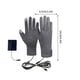 thumbnail image 2 of Guantes calefactables sin dedos Guantes recargables USB – Calentador de manos portátil para invierno para hombres, mujer, material suave y transpirable, ajuste ajustable, uso interior y exterior, 2 of 6