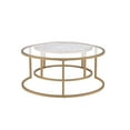 thumbnail image 6 of Acme Furniture Shanish Nesting Table Set Engineered Stone Top & Gold, 6 of 6
