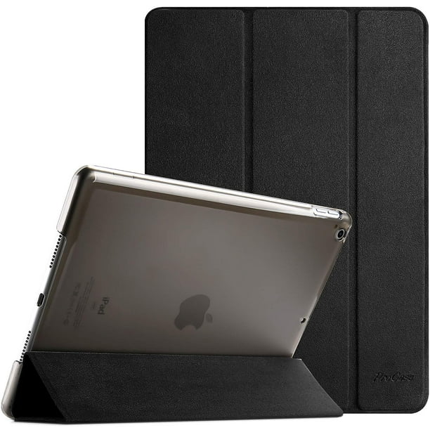 Funda ProCase para iPad de 9ª, 8ª y 7ª generación de 10,2 pulgadas, color negro mate