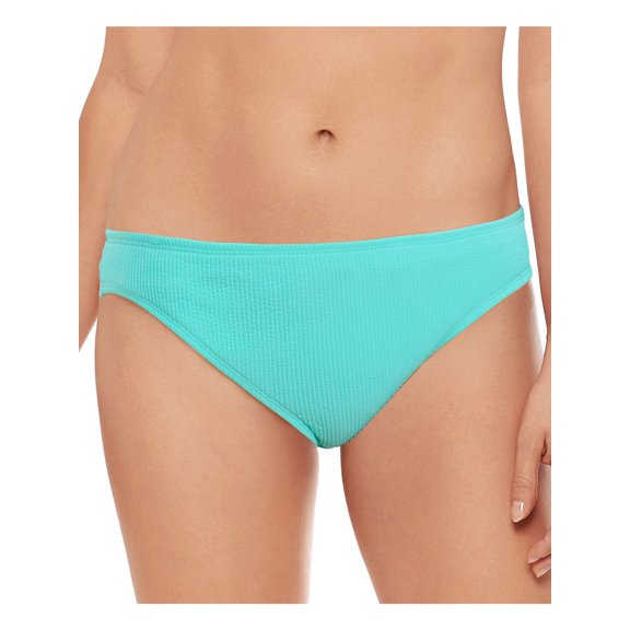 SALT   COVE Women's Aqua Stretch Lined Crinkle Moderate Coverage Textured Hipster Swimsuit Bottom XL