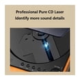 thumbnail image 4 of Wooden HIFI CD Player Bluetooth 5.1 Digital Optical Output USB Lossless Playback Wooden CD Music, 4 of 6