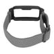 thumbnail image 5 of Correa de nailon para reloj, pulsera de repuesto, ajustable, deportiva, transpirable, con funda para Oppo Free, color gris con funda negra, 5 of 10