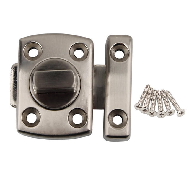 GROWTH TANK Security Latch Rotate Bolt Privacy Protection Anti-Theft Door Bolt for Bedroom Home Drawing Color S