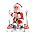 thumbnail image 1 of Saxofón eléctrico vintage navideño con música bailable, regalo de Papá Noel para niños, 1 of 5