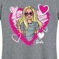 thumbnail image 3 of Barbie - Sketchy Hearts Barbie - Women's Short Sleeve Graphic T-Shirt, 3 of 5