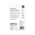 thumbnail image 3 of G E Lighting 71396 White Candelabra-Base Ceiling Fan Bulbs, 2-Pack, 60-Watt, 3 of 5