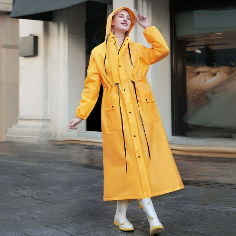 Yellow Raincoat Full Body Rain Coat Men XL Rain Suit At ₹ 500