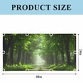 thumbnail image 3 of Green Trees Fluorescent Light Covers, Forest Art Decor Spring Summer Nature Leaf Magnetic Light Covers for Ceiling Lights, Fluorescent Ceiling Shade Filters for Classroom Bedroom Office 4x2Ft x 3PCS, 3 of 8