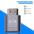 thumbnail image 2 of Adaptador ficticio virtual compatible con HDMI 1.4 DDC EDID Display Emulator para Miner (gris) Likrtyny Componentes de Computadoras, 2 of 5
