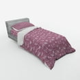 thumbnail image 2 of Ambesonne Colorful Bedding Set 3 Pcs, Transportation Elements, Twin XL, Dried Rose Pale Pink, 2 of 2
