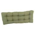 thumbnail image 4 of Blazing Needles Twill Tufted Bench Cushion, 51" x 19", Sage, 4 of 4