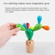 thumbnail image 3 of Unidades de creación de madera coloreadas para Niños YONGSHENG juguetes educativos Cactus-formados, 3 of 4