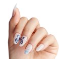 thumbnail image 2 of KISS imPRESS  Press on Nails, Too Sweet, White, Medium Almond, 30 Count, 2 of 12