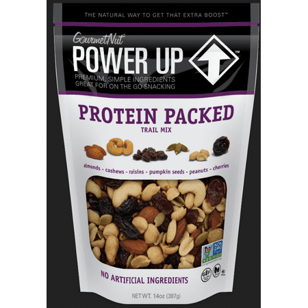 GourmetNut Power Up Protein Packed Trail Mix, 14
