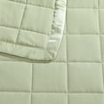thumbnail image 5 of Beatrice Home Fashions, Down Alt Blanket with Satin Trim, Full/Queen, Sage, 5 of 6