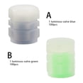thumbnail image 3 of sweethay 100 Uds tapas de válvula de neumático fluorescentes luminosas cubierta de vástago de válvula de neumático impermeable borde de rueda Vehículos, repuestos y accesorios Mis Verde sweethay VI017359-02, 3 of 6