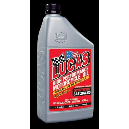 Lucas 20W-50 MOTORCYCLE OIL