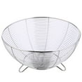 thumbnail image 2 of QTOCIO Countertop Fruit Bowl Stainless Steel Fruit and Vegetable Basket for Kitchen Counter Metal Baskets for Vegetables Breads Snacks Large Fruit Bowl, 2 of 6
