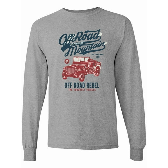 Inktastic Off Road Long Sleeve T-Shirt