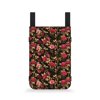 COEQINE Rose Crutch Pouch Compartments Adjustable Crutch Organizer Pouch Adjustable Crutch Storage Case Forearm Crutch Bag Pouch for Women Gifts for Women Friends