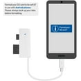 thumbnail image 6 of Cable Matters Dual Slot USB C Card Reader (USB C SD Card Reader) in White for Micro SD, SDHC, SDXC Memory Cards - Thunderbolt 3 Port Compatible, 6 of 7