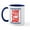 White/Navy Inside, variant on CafePress - Uff Da Mug - 11 oz Ceramic Mug - Novelty Coffee Tea Cup