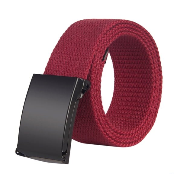 Nylon Work Belts for Men NNarrow Stretch Dress Belt Pants Belt Buckle Canvas Waistband Plastic Buckle Women Belts for Dresses Jeans Plus Size Fashion Belts for Women Dresses Plus Size