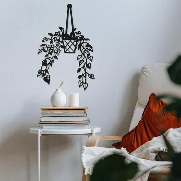 BESTYASH Wrought Iron Wall Decor for Homeowners Living Room, Iron Wall Decoration, 1 Set