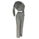 thumbnail image 5 of Puntoco Ropa casual de color para mujer Traje deportivo Pantalones de manga larga Conjunto de dos piezas Liquidación Puntoco Puntoco-595, 5 of 8