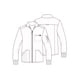 thumbnail image 4 of Cherokee Chaqueta Médica de Calentamiento para Hombre con Cremallera Frontal WW320 L Negro, 4 of 5