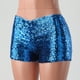 thumbnail image 4 of MKLEKYY Pantalones Cortos Para Mujer Nuevo Vestido De Rendimiento Ds Con Lentejuelas Y Cuentas Conjunto De Vestido De Rendimiento Para Mujer Pantalones Cortos, 4 of 4