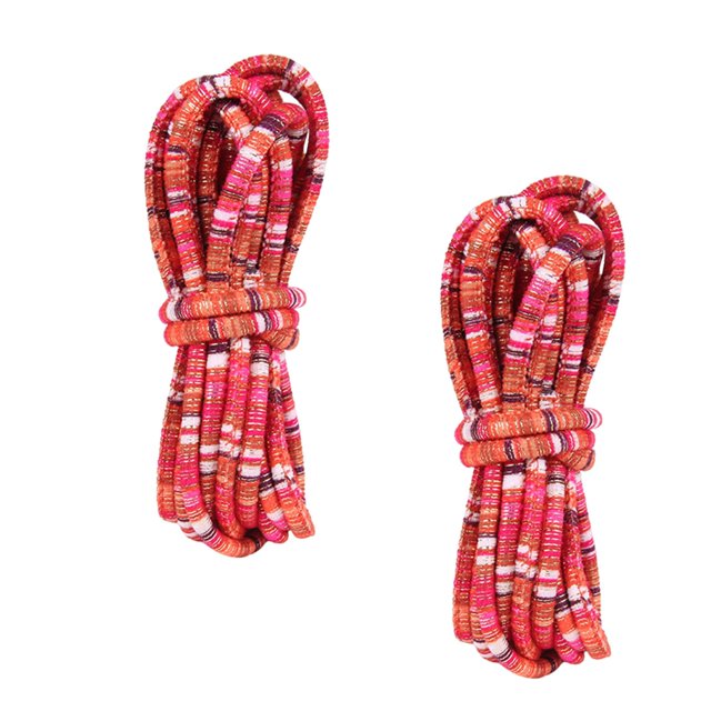 Ethnic Rope for Gift Wrapping Making 100cm Elastic Fibre Round Thread String Ethnic Style Cloth Cords for DIY Bracelet Necklace Jewelry Making