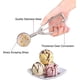 thumbnail image 2 of Ice Cream Scoops 3Pcs, Stainless Steel Ice Cream Scoop Set with Trigger, 3 Sizes Spring-Action Ice Cream Scooper, 2 of 4