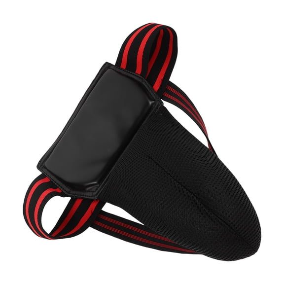 LOLIPPYY Black Compact External Groin Cup for Boxing, MMA, Taekwondo - Comfortable, Flexible Fit