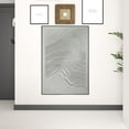 thumbnail image 2 of HomeRoots 530874 48 x 32 x 4 in. Black & White Fabric Airplane Wall Decor, 2 of 3