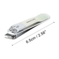 thumbnail image 4 of Unique Bargains 2pcs Gradual Slanted Nail Clippers Set Green Small, 4 of 6